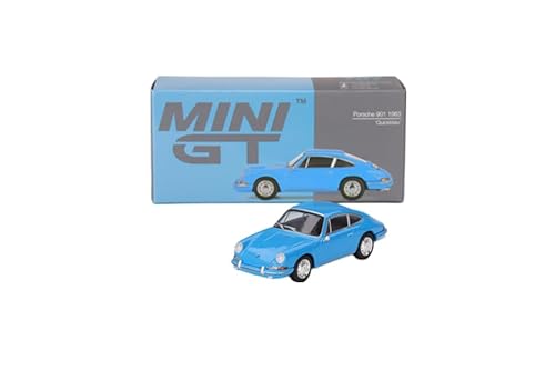 Truescale Miniatures Mini Gt für Porsche 901 1963 'Quickblau' blau MGT0077 1/64 Modellauto für Erwachsene, Sammlern, historische Autoliebhaber Truescale Miniatures Mini Gt für Porsche 901 1963 'Quickblau' blau MGT0077 1/64 Modellauto für Erwachsene, Sammlern, historische Autoliebhaber von MINI GT