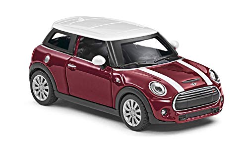 MINI Cooper S Miniatur 1:36 Modellauto Miniatur Rückziehauto 80442447939 (rot) von MINI
