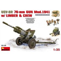 MINIART 35129 1:35 USV-BR 76mm Gun Mod.1941 w/Limber &Crew MINIART 35129 1:35 USV-BR 76mm Gun Mod.1941 w/Limber &Crew von MINIART