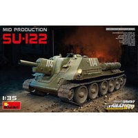 MINIART 35197 1:35 SU-122 (Mid Production)w/Interior Kit... von MINIART