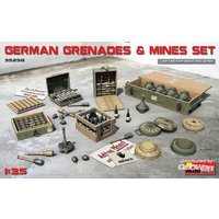 MINIART 35258 1:35 German Grenades & Mines Set MINIART 35258 1:35 German Grenades & Mines Set von MINIART