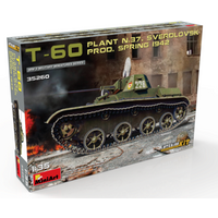 MINIART 35260 1:35T-60 PLANT N.37, Swerdlowsk Produktion Frühling 1942 mit Innenausstattung MINIART 35260 1:35T-60 PLANT N.37, Swerdlowsk Produktion Frühling 1942 mit Innenausstattung von MINIART