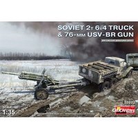 MINIART 35272 1:35 Soviet 2t 6x4 Truck w.76mm USV-BR Gun MINIART 35272 1:35 Soviet 2t 6x4 Truck w.76mm USV-BR Gun von MINIART