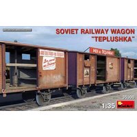 MINIART 35300 1:35 Soviet Railway Wagon "Teplushka MINIART 35300 1:35 Soviet Railway Wagon "Teplushka von MINIART