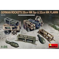 MINIART 35316 1:35 German Rockets 28cm WK Spr & 32cm WK Flamm MINIART 35316 1:35 German Rockets 28cm WK Spr & 32cm WK Flamm von MINIART
