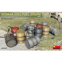 MINIART 35597 1:35 German 200L Fuel Drum Set WW2 von MINIART