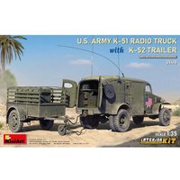 MINIART MODELS 550035418 1:35 US Army K-51 Funkkraftwagen mit K-52 Anhänger, Interior Kit MINIART MODELS 550035418 1:35 US Army K-51 Funkkraftwagen mit K-52 Anhänger, Interior Kit von MINIART
