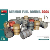 MINIART MODELS 550049002 1:48 Deutsche Kraftstofffässer 200 L von MINIART