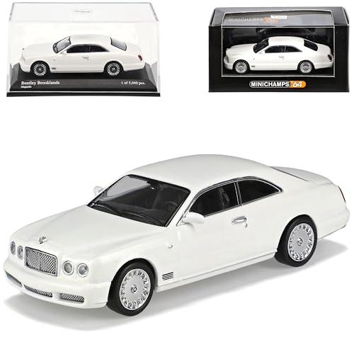 Bentley BrookLands Coupe Magnolia Weiss 1/64 Minichamps Modell Auto Modellauto von Minichamps