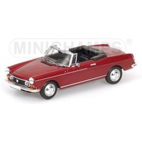 MINICHAMPS® 400112630 1:43 PEUGEOT 404 CABRIOLET - 1962 - RED L.E. 3024 pcs. von MINICHAMPS