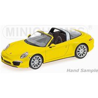 MINICHAMPS® 410062441 1:43 PORSCHE 911 TARGA - 2013 - YELLOW L.E. 252 pcs. von MINICHAMPS