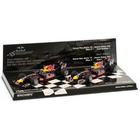 MINICHAMPS® 412100506 1:43 DOUBLE SET - RED BULL RACING RENAULT RB6 - 2010 - CONSTRUCTERS WORLD CHAMPIONSHIP L.E. 2560 pcs. von MINICHAMPS