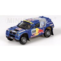 MINICHAMPS® 436055310 1:43 VW RACE TOUAREG DAKAR 2005 KLEINSCHMIDT / PONS von MINICHAMPS