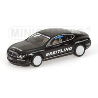 MINICHAMPS® 436139026 1:43 BENTLEY CONTINENTAL GT - WORLD RECORD CAR ON ICE - 2007 - 321 KM/H L.E. 2016 pcs. von MINICHAMPS
