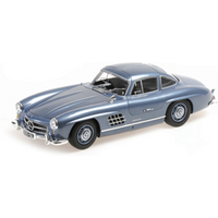 MINICHAMPS 1:18 MERCEDES-BENZ 300 SL (W198) - 1955 - LIGHT BLUE METALLIC von MINICHAMPS