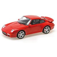MINICHAMPS 1:18 PORSCHE 911 (993) TURBO - 1995 - RED von MINICHAMPS