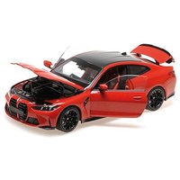 MINICHAMPS 110020140 1:18 BMW M4 - 2024 - RED METALLIC von MINICHAMPS
