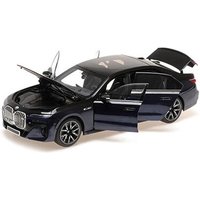 MINICHAMPS 110023701 1:18 BMW i7 M70 (G70) - 2024 - BLUE METALLIC/BLACK METALLIC von MINICHAMPS