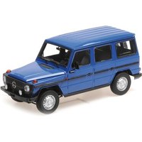 MINICHAMPS 155038100 1:18 MERCEDES-BENZ G-MODEL LONG (W460) - 1980 - DARK BLUE von MINICHAMPS