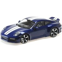 MINICHAMPS 155062005 1:18 PORSCHE 911 (992) SPORT CLASSIC - 2022 - BLUE METALLIC von MINICHAMPS