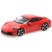 MINICHAMPS 155064020 1:18 PORSCHE 911 (992.2) CARRERA COUPE - 2024 - RED von MINICHAMPS