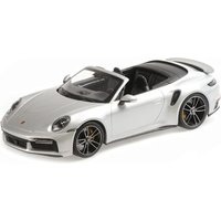 MINICHAMPS 155069082 1:18 PORSCHE 911 (992) TURBO S CABRIOLET - 2020 - SILVER von MINICHAMPS