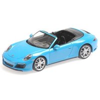 MINICHAMPS 410067232 1:43 PORSCHE 911 (991.2) CARRERA 4S CABRIOLET - 2017 - BLUE von MINICHAMPS