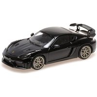 MINICHAMPS 410069700 1:43 PORSCHE CAYMAN GT4 RS - 2021 - BLACK W/ NEODYME WHEELS von MINICHAMPS