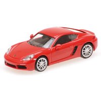 MINICHAMPS 870065222 PORSCHE 718 CAYMAN - 2016 - RED von MINICHAMPS
