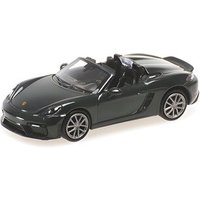 MINICHAMPS 870067700 1:87 PORSCHE 718 SPYDER (981) - 2019 - GREEN METALLIC von MINICHAMPS