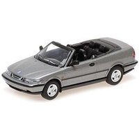 MINICHAMPS 870170134 1:87 SAAB 900 TURBO 16S (AERO) CABRIOLET - 1987 - GREY METALLIC von MINICHAMPS