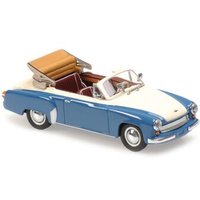 MINICHAMPS 940015930 1:43 WARTBURG A 311 CABRIOLET - 1958 - GREY/WHITE MINICHAMPS 940015930 1:43 WARTBURG A 311 CABRIOLET - 1958 - GREY/WHITE von MINICHAMPS