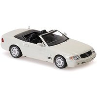 MINICHAMPS 940033032 1:43 MERCEDES-BENZ SL-CLASS (R129) - 1999 - WHITE von MINICHAMPS