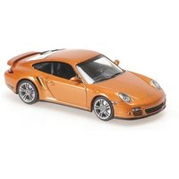MINICHAMPS 940069011 1:43 PORSCHE 911 TURBO - 2009 - GOLD von MINICHAMPS