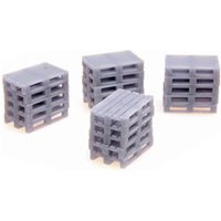 Minichamps D16990000 3D Druck Zubehör 1:160 EUROPALETTEN - unbemalt - 20 Stück von MINICHAMPS
