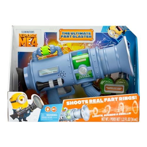 Minions Ich – Einfach unverbesserlich 4: Der ultimative Furzblaster, Feuert echte Furzringe ab Minions Ich – Einfach unverbesserlich 4: Der ultimative Furzblaster, Feuert echte Furzringe ab von MINIONS