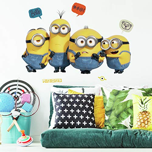 RoomMates Minions RMK4340GM Wandaufkleber "The Rise of Gru" von MINIONS