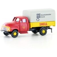 LEMKE COLLECTION LC3234 MINIS 1:160 Opel Blitz Pritsche/Plane SHELL von MINIS 1:160