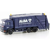 LEMKE COLLECTION LC4665 MINIS 1:160 MAN F90 Müllwagen ALBA (neues Logo) von MINIS 1:160