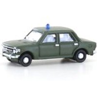 LEMKE COLLECTION LC61518 MINIS 1:160 Fiat 128, Militär olivgrün, Blaulicht von MINIS 1:160