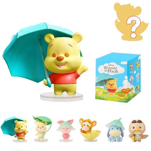 MINISO Blind Box Winnie The Pooh, Disney Winnie Puuh Blind Box Ornament, Modellfigur Für Sammler von MINISO