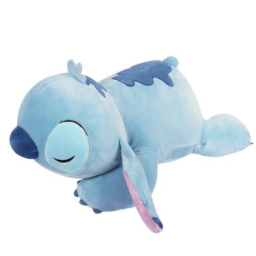 MINISO Kuscheltier 60cm, Plüschspielzeug, Stofftiere für Kinder, Stofftier Schmusetier, Süßes Plüschtier, Blau Stofftiere Kissen Kuscheltiere FüR Kinder Geburtstag Geschenk (60cm) von MINISO