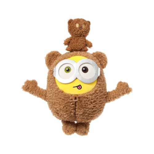 MINISO Minions Kuscheltier, 11 inch Minions Figuren Bob, Niedliches Minio Bob Kuscheltier zum Kuscheln und Spielen, Weiche Bob Kleidungswechsel Plüschtier, Pudgy Minion Plush für Geburtstag Geschenk MINISO Minions Kuscheltier, 11 inch Minions Figuren Bob, Niedliches Minio Bob Kuscheltier zum Kuscheln und Spielen, Weiche Bob Kleidungswechsel Plüschtier, Pudgy Minion Plush für Geburtstag Geschenk von MINISO