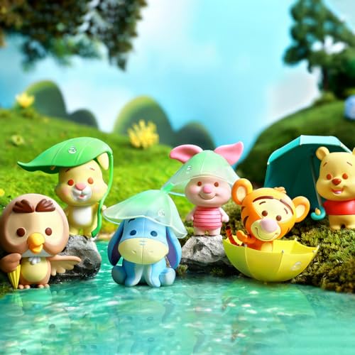 MINISO Winnie-The-Pooh Collection Rainy Season Figur Modell Blind Box Random Design Box Spielzeug Sammlerstück Spielzeug für Home Decor Geburtstagsgeschenke MINISO Winnie-The-Pooh Collection Rainy Season Figur Modell Blind Box Random Design Box Spielzeug Sammlerstück Spielzeug für Home Decor Geburtstagsgeschenke von MINISO