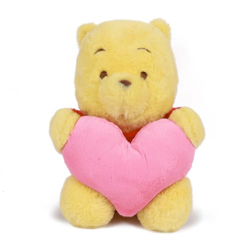 Winnie Pooh Kuscheltier 30cm Baby, Disney Winnie The Pooh Plüschtier mit Hält Herz, Disney Pooh Stofftier Schmusetier Groß, Winnie Pooh Plush Figure für Mädchen Jungen, Valentine's Day Geschenk Winnie Pooh Kuscheltier 30cm Baby, Disney Winnie The Pooh Plüschtier mit Hält Herz, Disney Pooh Stofftier Schmusetier Groß, Winnie Pooh Plush Figure für Mädchen Jungen, Valentine's Day Geschenk von MINISO