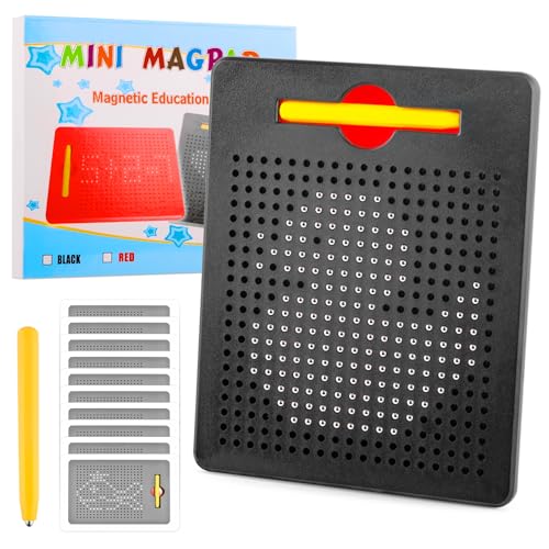 Magnetspiel für Kinder, Magnettafel zum Zeichnen (Schwarz) von MINISOISO