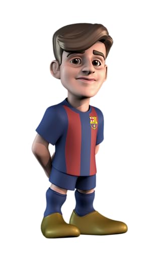 MINIX – Puppe GAVI, FC Barcelona, Barcelona, Barcelona, Gavi, ideal für Kuchen, Barcelona-Fans oder Sammler, 7 cm von MINIX COLLECTIBLE FIGURINES