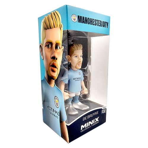 MINIX COLLECTIBLE FIGURINES, Minix Figur: Manchester City – De Bruyne, 12 cm Sammelfigur, Ab 17+ Jahren, Deutsch von MINIX COLLECTIBLE FIGURINES