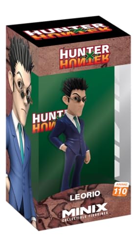 MINIX Leorio-Figur, Hunter x Hunter, Sammlerstücke 12 cm, Geschenkidee für Kinder und Erwachsene, Anime-Fans - MN14095, Mehrfarbig von MINIX