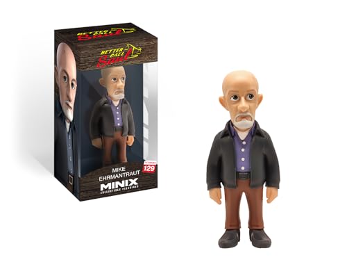 MINIX Mike Figur, Better Call Saul, Sammlerstücke 12 cm, Geschenkidee für Kinder und Erwachsene, Fans von TV & Kino - MN13364 von MINIX